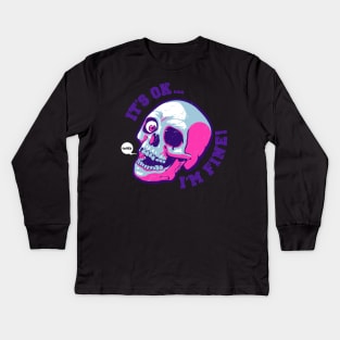 Skull Kids Long Sleeve T-Shirt